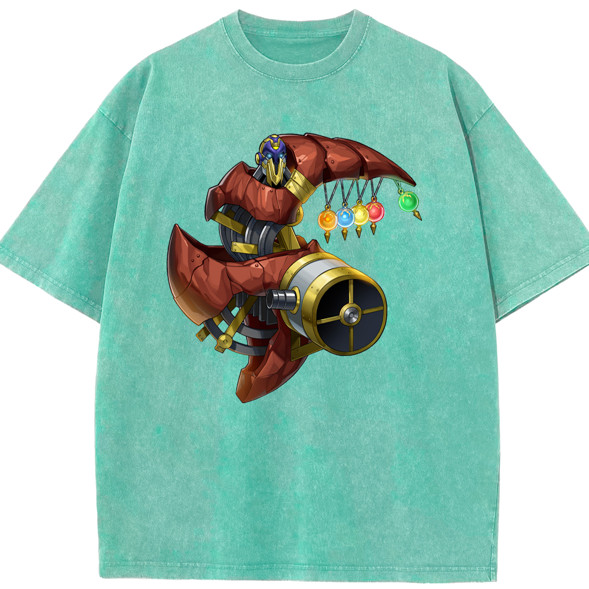 （画像用） 遊☆戯☆王 Yu-Gi-Oh! 綿100% ヴィンテージ風 半袖Tシャツ（フロントプリント）